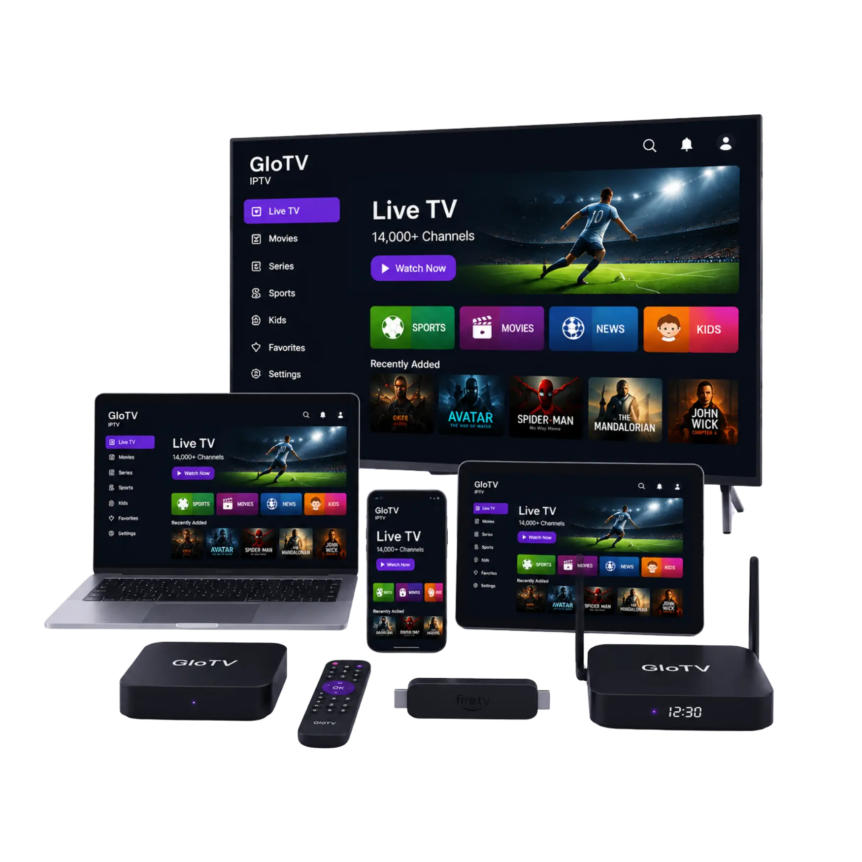 Glotv panel Device Compatibility Section