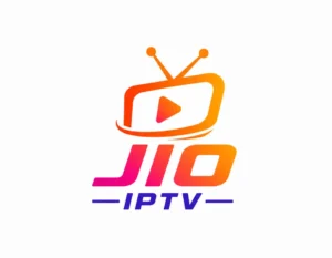 Jio IPTV Panel Colorful TV logo with bold text
