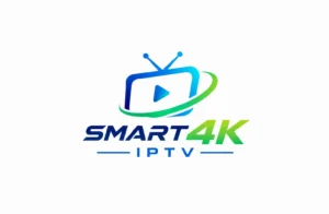 Minimalist modern Smart4K IPTV logo design