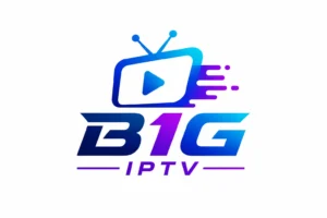 Modern B1G IPTV logo design