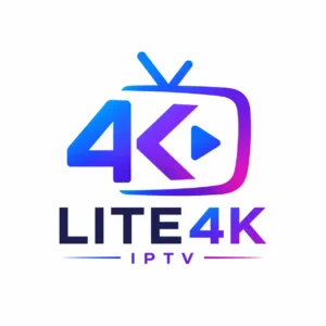 Modern Lite4K IPTV logo design