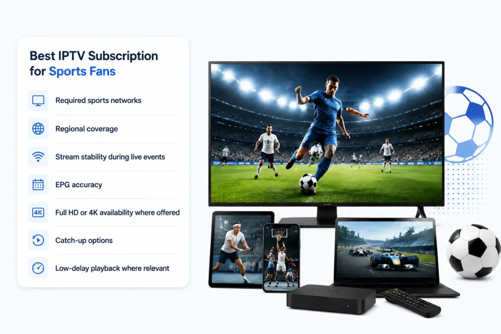 Best IPTV Subscription for Sports Fans
