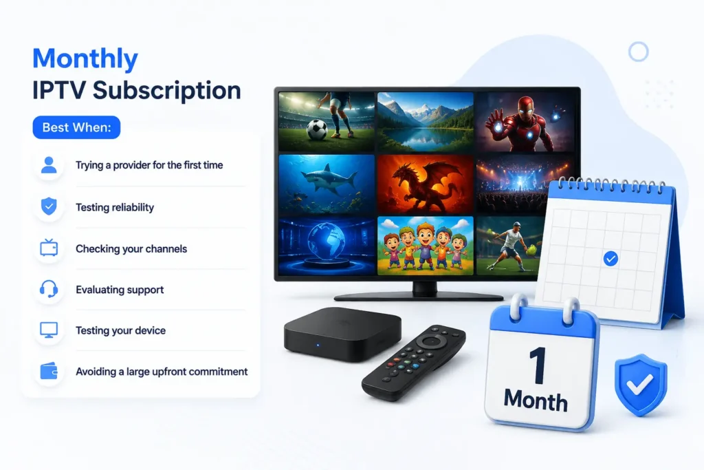 Monthly IPTV Subscription Guide
