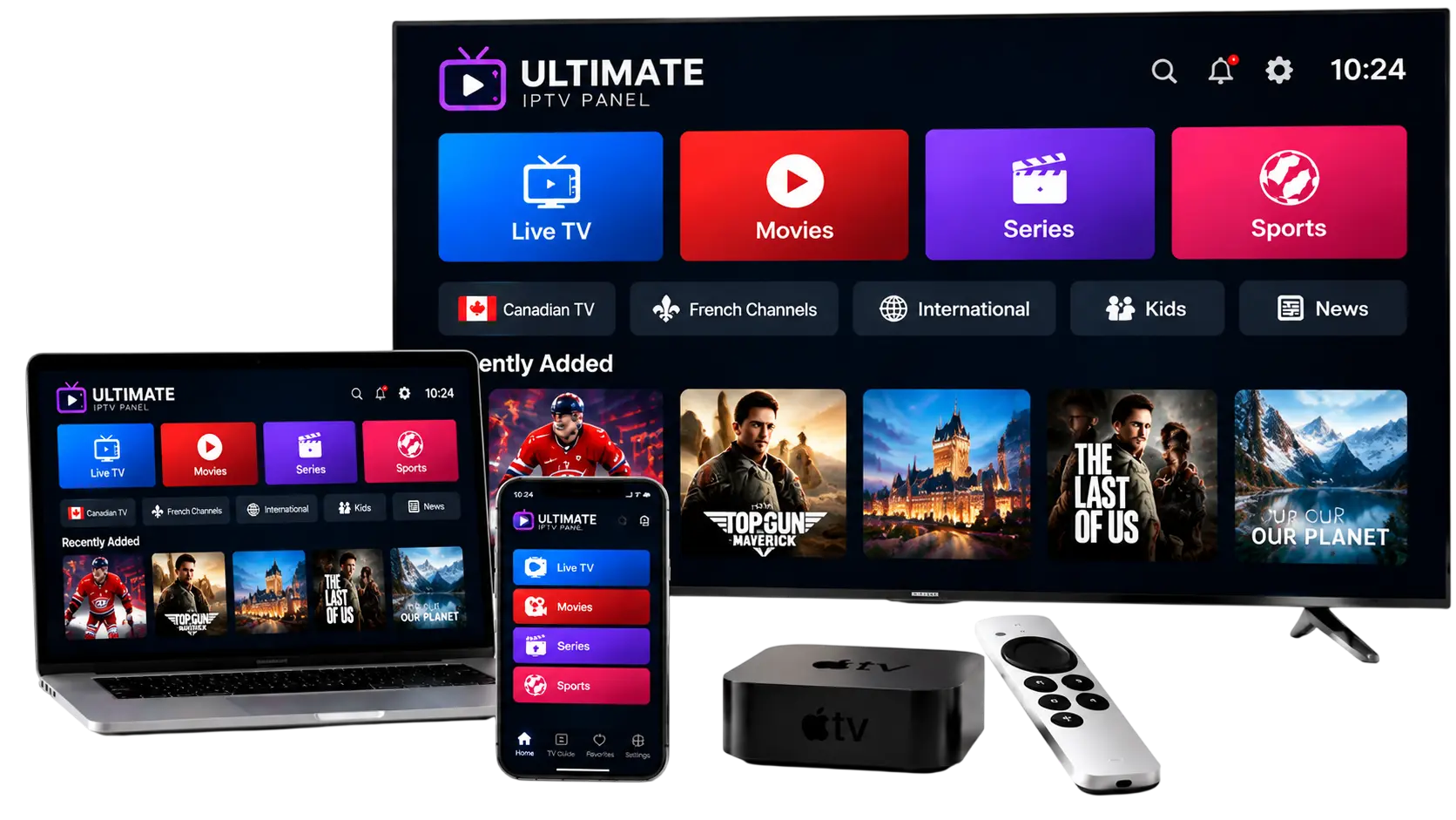 Ultimate IPTV Panel Device Showcase