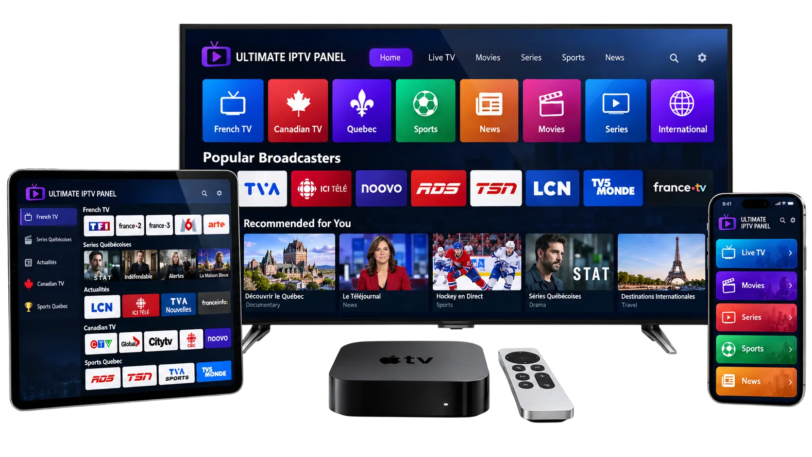 Ultimate IPTV Panel Showcase